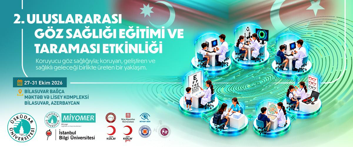 2. Uluslararası Göz Sağlığı Eğitimi ve Taraması Etkinliği afişi