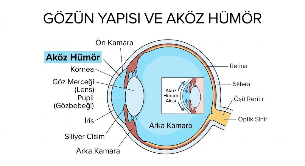 Gözün yapısı ve aköz hümör